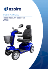 Aspire HS898 Mobility Scooter User Manual