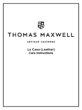 Care Instructions - La Casa Leather 